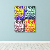 失った通り キャンバスプリント (インサイチュ (ウッドフロア))