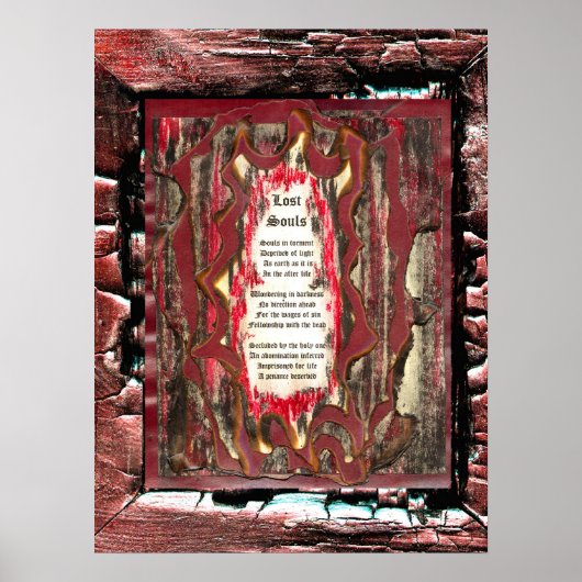 失った魂 ポスター (正面)