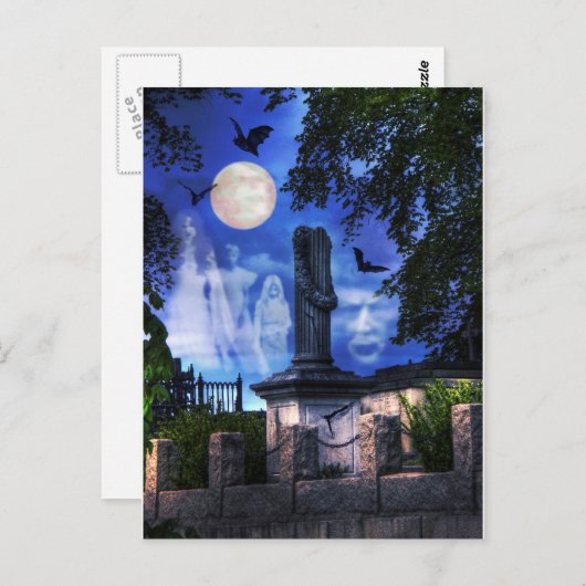 失った魂 ポストカード (正面/裏面)