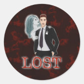 失った – ステッカー (正面)