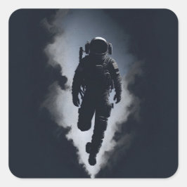 失ったCosmosのステッカー スクエアシール