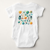 「失ったin Woods」乳児Tシャツ ベビーボディスーツ (裏面)