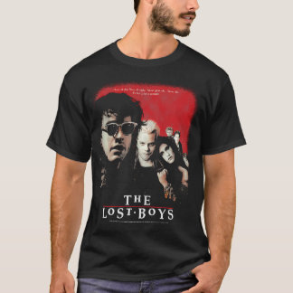 失われた少年たち ディストressed 80年代ヴァンパイア映画 tシャツ