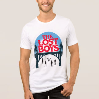 失われた少年たち レトロなヴァンパイアの橋のシーン トライブレンドTシャツ