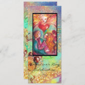 失われた影のタロット、恋人たち バレンタインデー 招待状 (正面/裏面)