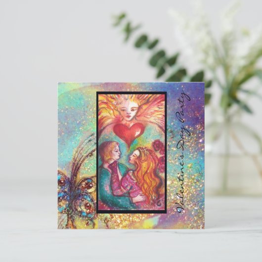 失われた影のタロット、恋人たち バレンタインデー 招待状 (スタンド正面)