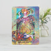 失われた影のタロット / 月の貴婦人 ,パール 招待状 (スタンド正面)