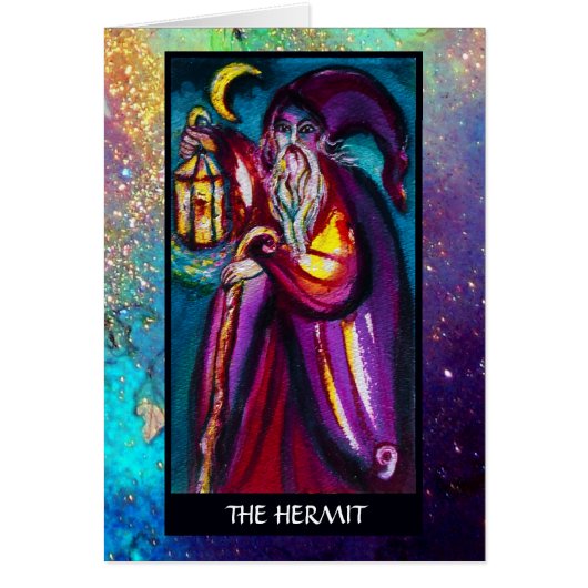 失われた影のタロット / 隠者 (正面)