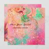 失われた影の園 / バタフライ モノグラム 案内状 (正面/裏面)