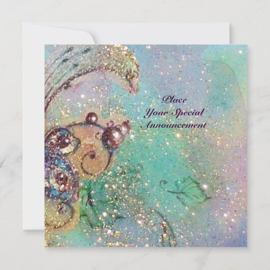 失われた影の園 - 魔法のバタフライピー 招待状 (裏面)