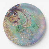 失われた影の庭のマジカルバタフライプラント ペーパープレート (正面)