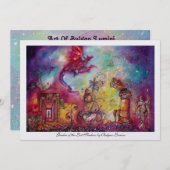 失われた影の庭2 招待状 (正面/裏面)