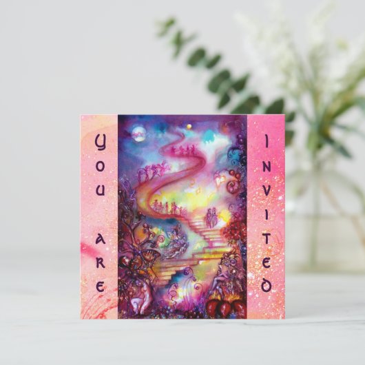 失われた影の庭 / ミスティックな階段 招待状 (スタンド正面)