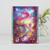 失われた影の庭 / ミスティックな階段 案内状 (スタンド正面)