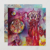 失われた影の庭 妖精と蝶 案内状 (正面/裏面)