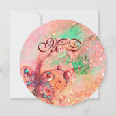 失われた影の庭 / 蝴蝶のモノグラム 招待状 (裏面)