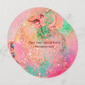 失われた影の庭 / 蝴蝶のモノグラム 招待状 (正面/裏面)