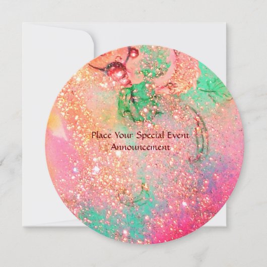 失われた影の庭 / 蝴蝶のモノグラム 招待状 (正面)