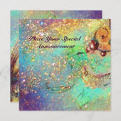 失われた影の庭 / 蝴蝶のモノグラム 案内状 (正面/裏面)