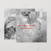 失われた影の庭 / 蝴蝶のモノグラム 案内状 (正面/裏面)