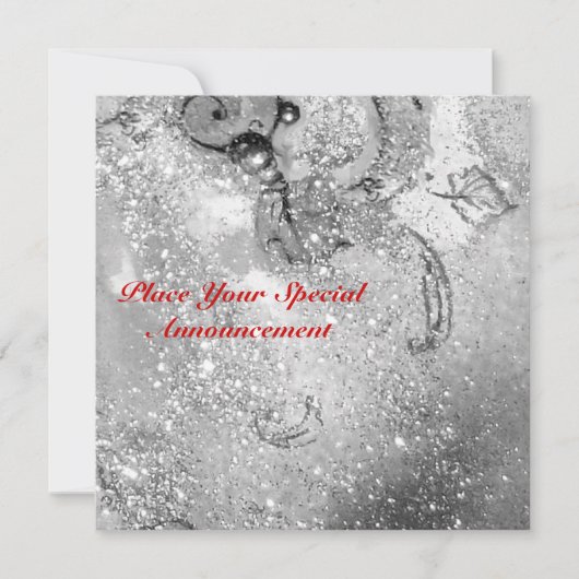 失われた影の庭 / 蝴蝶のモノグラム 案内状 (正面)