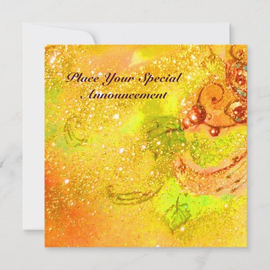 失われた影の庭 / 蝴蝶のモノグラム 案内状 (正面)