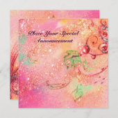 失われた影の庭 / 蝴蝶のモノグラム 案内状 (正面/裏面)