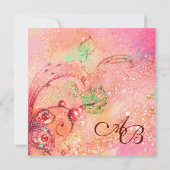 失われた影の庭 / 蝴蝶のモノグラム 案内状 (裏面)