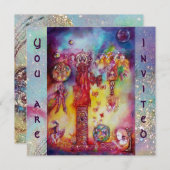 失われた影の庭 - 魔法のバタフライプラント 招待状 (正面/裏面)