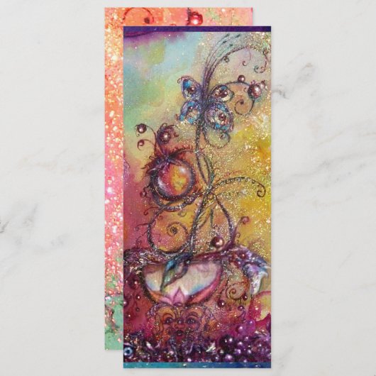 失われた影の庭,魔法のバタフライプラント 案内状 (正面/裏面)