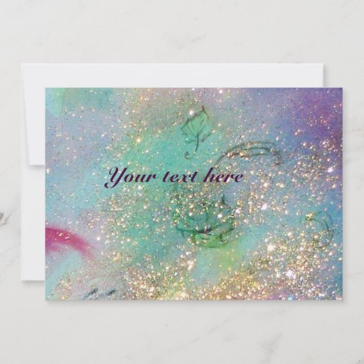 失われた影の庭,MAGIC BUTTERFLY 青緑 招待状 (正面)