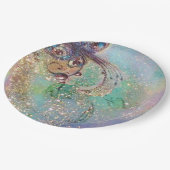 失われた影の魔法の庭 蝶々の植物 ペーパープレート (アングル)