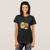 失われた牛+鶏+羊農家の重役 Tシャツ (正面フル)