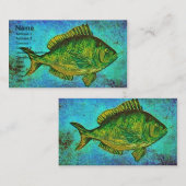 失われた魚釣りデジタルアート 名刺 (正面/裏面)