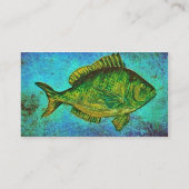 失われた魚釣りデジタルアート 名刺 (裏面)