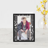 失ユーモアのある敗するリストの作成 カード (黄色い花)