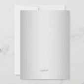 失恋の離婚のお祝い 招待状 (裏面)