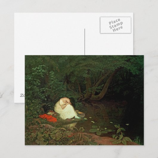 失恋, 1821 ポストカード (正面/裏面)