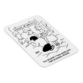 失意の夫の美しいサロン。おもしろい マグネット (右側)