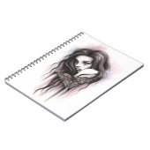 失意の日のガの女の子のノート ノートブック (左側)