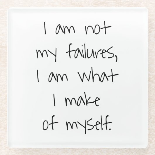 失敗したガラスコースターではない ガラスコースター (正面)