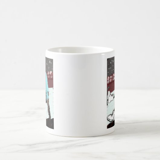 失敗したスケーター コーヒーマグカップ (中央)