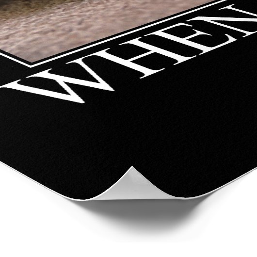 失敗した場合 – Hug Da Cat Artwork ポスター (角)