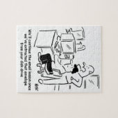 失敗した電子メールコンピュータのレッスン ジグソーパズル (横)