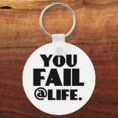 失敗した@Life キーホルダー (正面)