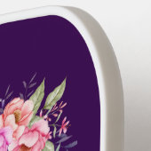 「失敗しない」紫のピックボールパドル ピックルボールラケット (左詳細)