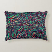 失敗しストライプて通過するループまたはループ アクセントクッション (正面)