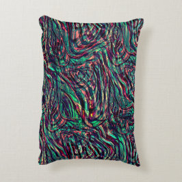 失敗しストライプて通過するループまたはループ アクセントクッション