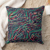 失敗しストライプて通過するループまたはループ クッション (ブランケット)