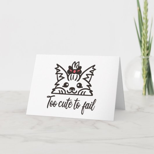 失敗するにはかわいすぎる カード (正面)